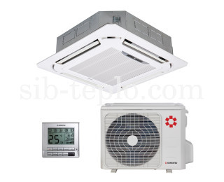  Сплит-система кассетного типа Kentatsu KSVR105HFAN3/KSUR105HFAN3/KPU95-D1